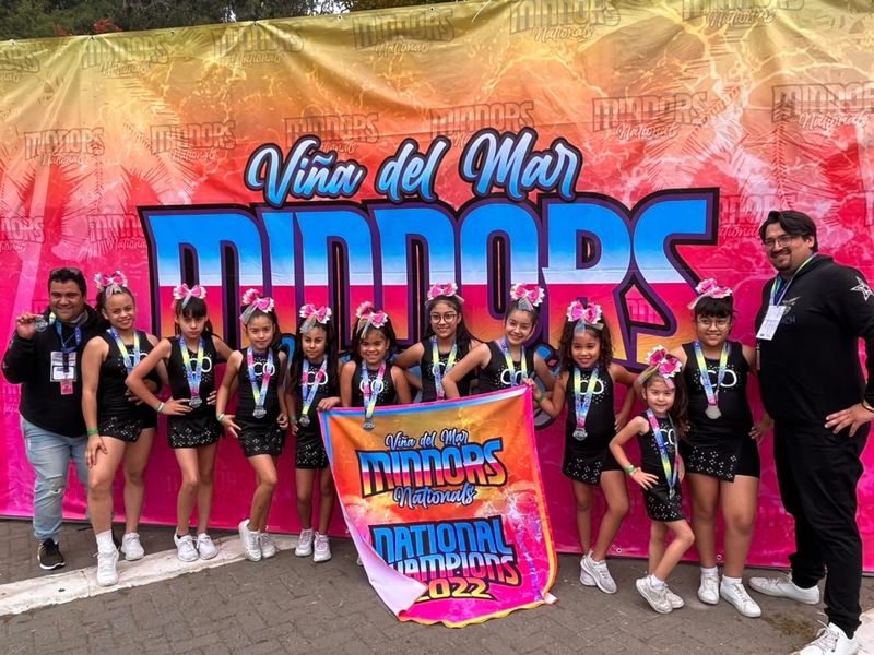 Club de Cheerleading “Cheer Obsession” consigue un primer lugar en el Campeonato Nacional Minnors de Viña del Mar