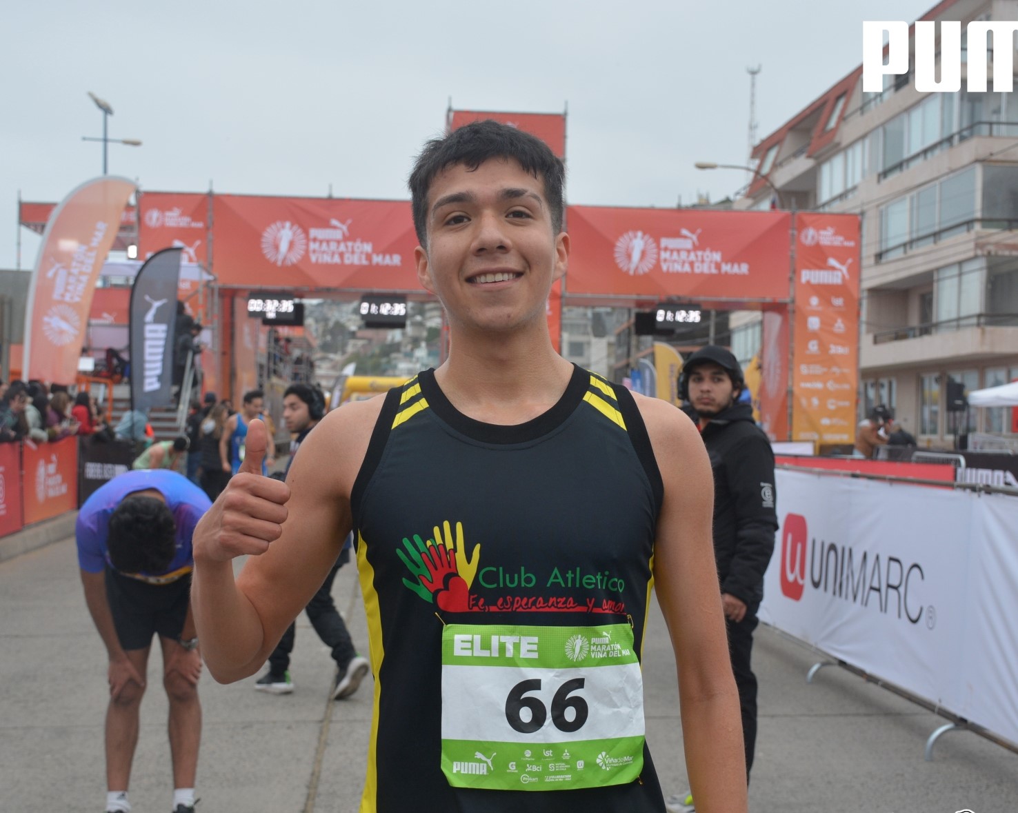 Atleta atacameño, Ignacio Carrizo ganó los 10k en la Maratón de Viña del Mar