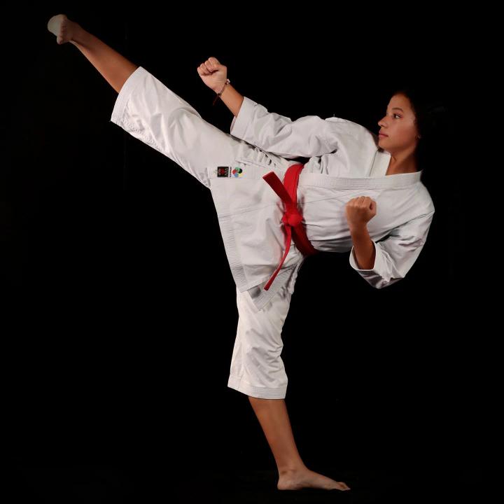 Karateka, Mariana Castañeda de la Asociación Tomodachi Chile sede Copiapó, viajó a Colombia para participar del nacional de karate