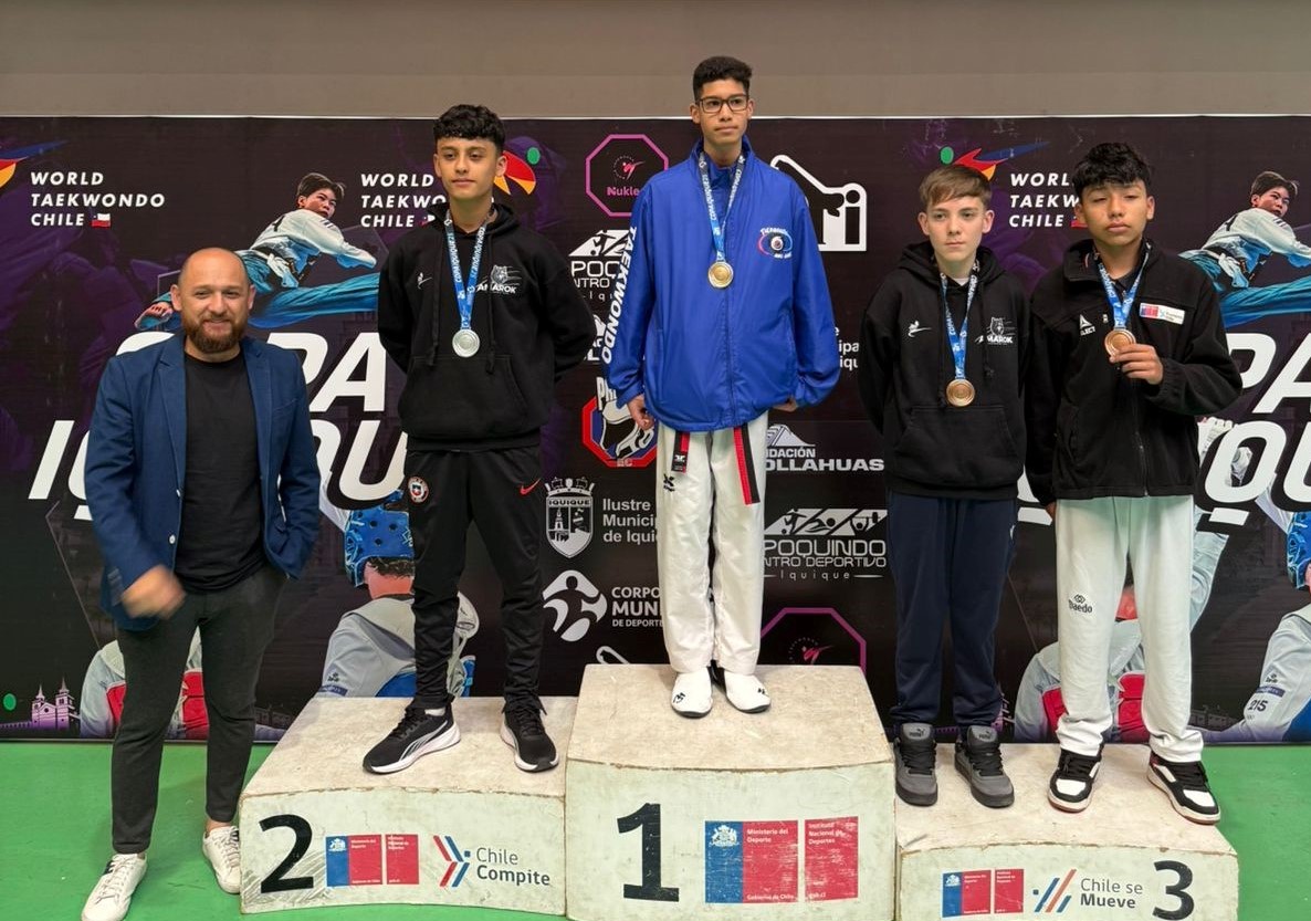 Taekwondistas calderinos destacan en la Liga Nacional y proyectan a Atacama rumbo a la Final de la Copa Chile