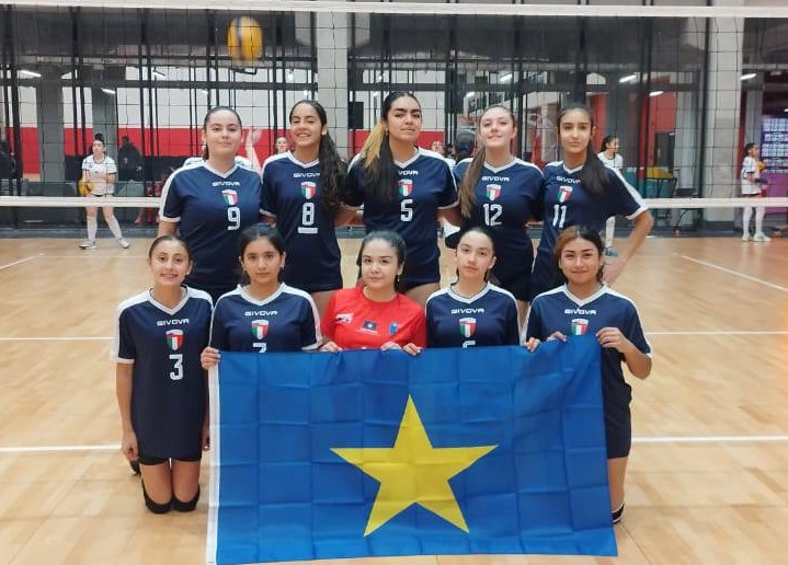 Scuola Italiana de Copiapó logra histórico quinto lugar nacional en vóleibol escolar femenino