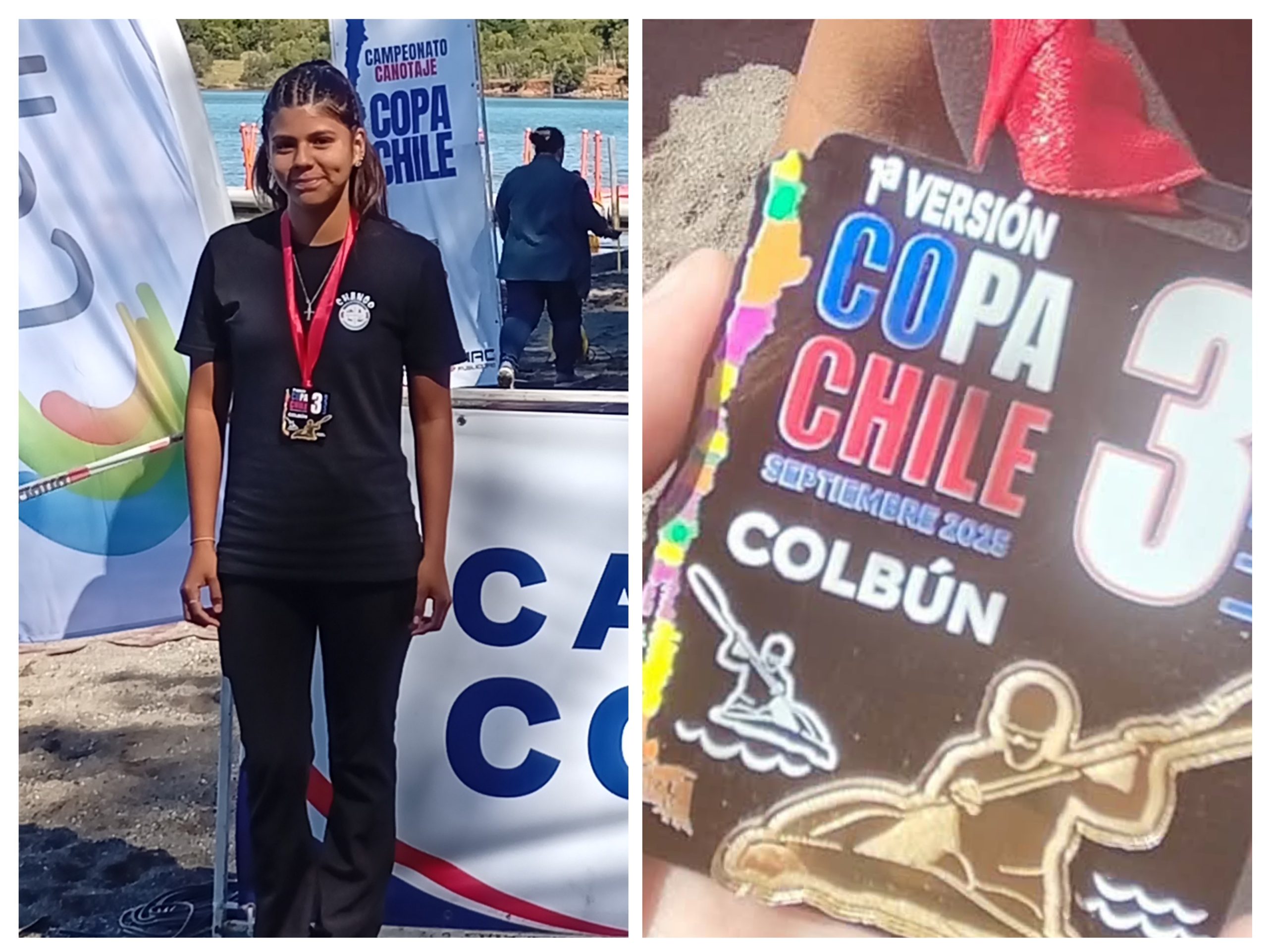 Canoista Ámbar Hidalgo sube al podio y deja en alto el nombre de Huasco en la Copa Chile de Canotaje