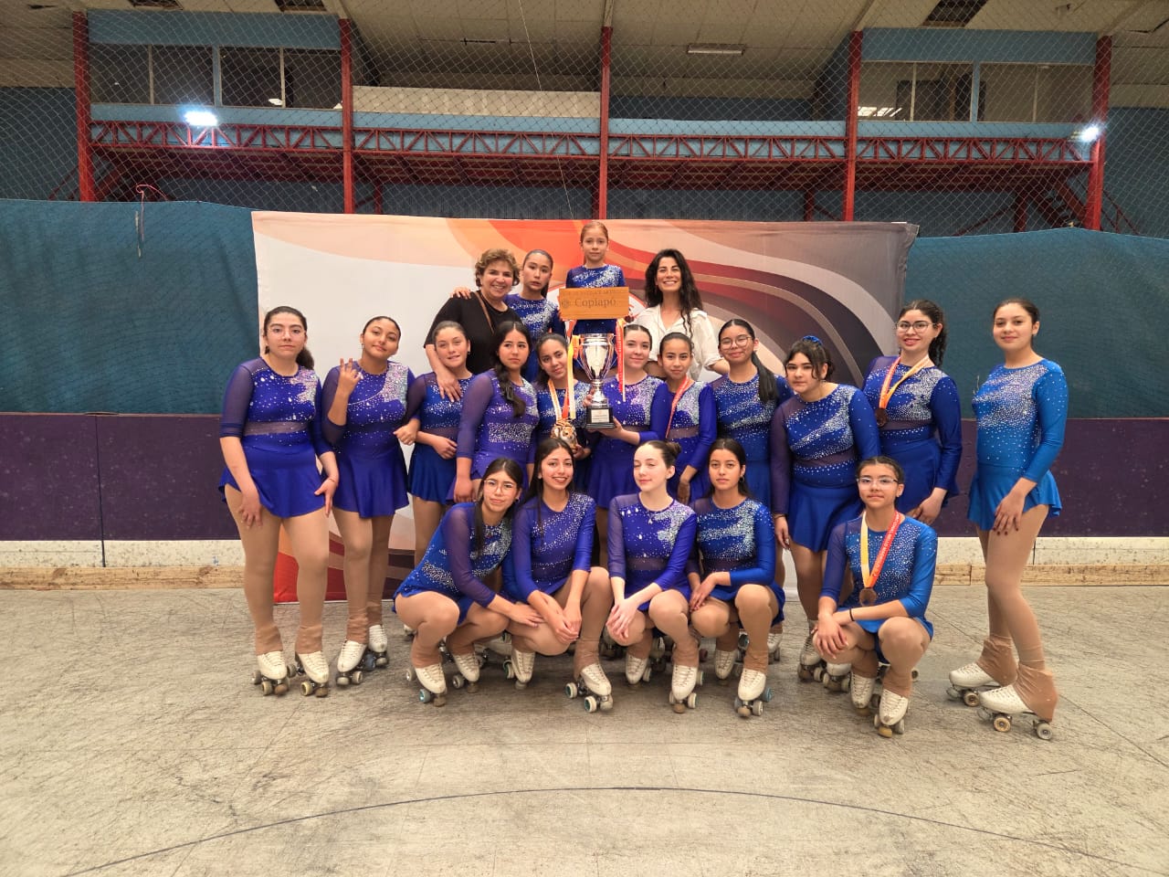 Clubes de Patinaje Artístico  cierran la temporada 2025 con excelentes resultados en el Nacional