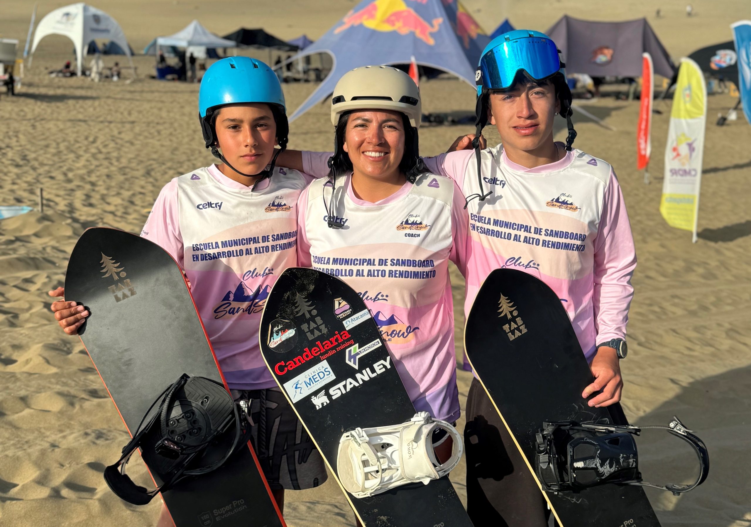 Club Sandsnow Chile cosechó siete medallas en el Sudamericano de Sandboard 2025