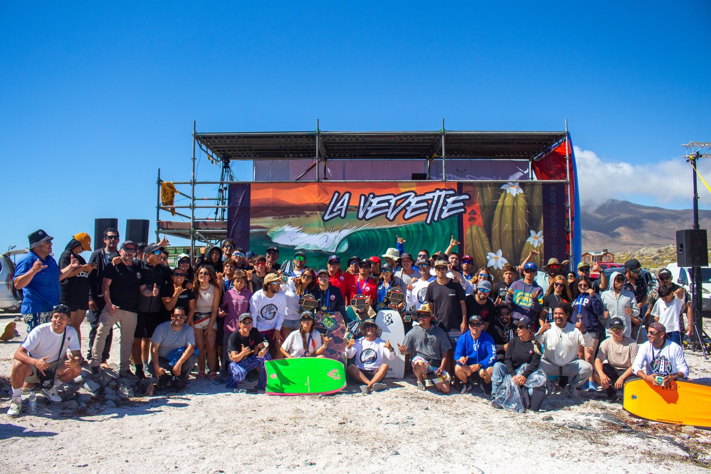 Huasco coronó a los campeones nacionales del bodyboard en el Desvío Pro 2025