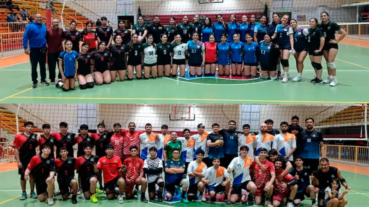 Torneo de Voleibol “Copa Ciudad de Copiapó 2025” ya tiene campeones en damas y varones
