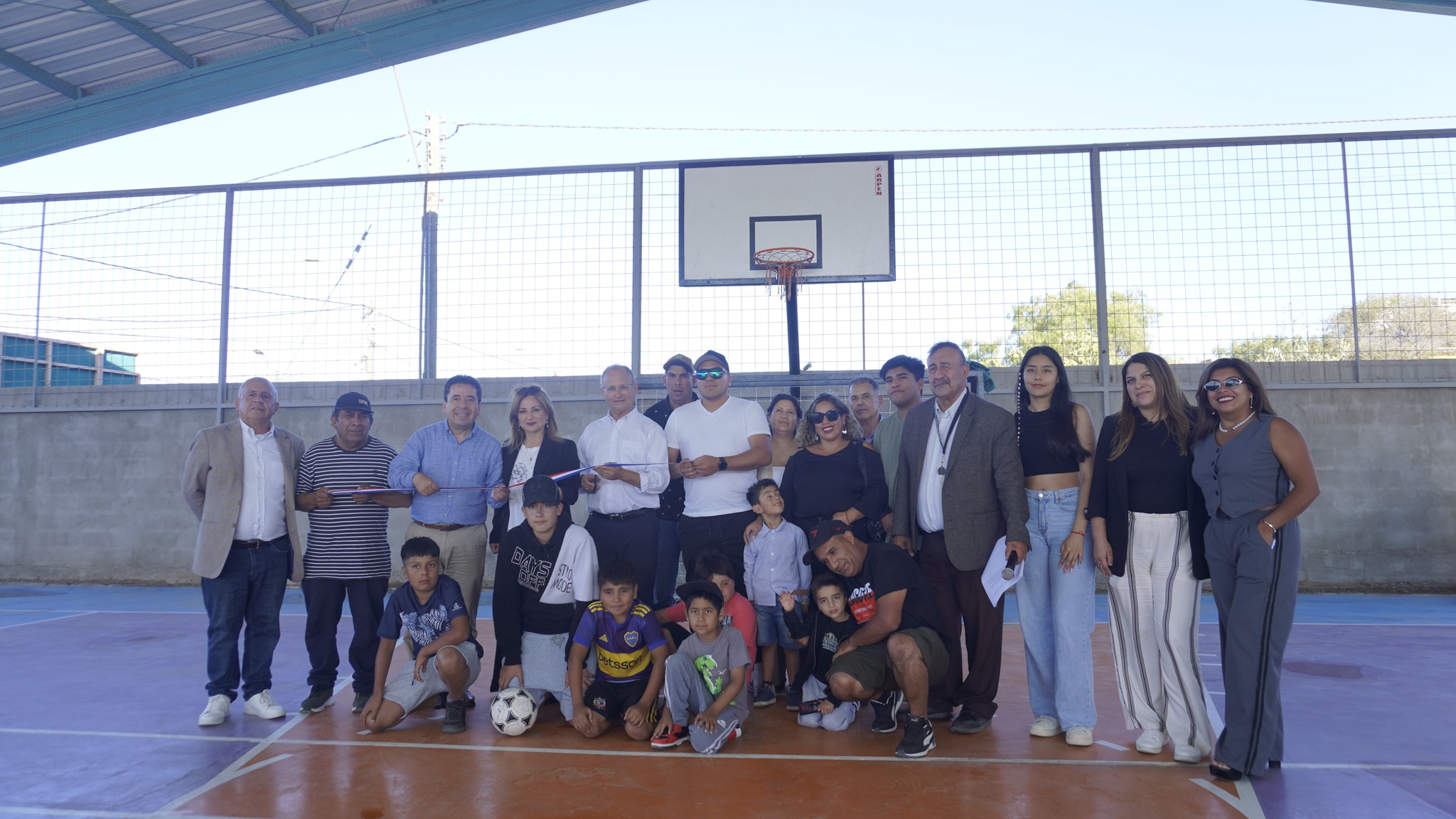 Freirina fortalece el deporte y la vida comunitaria con la reinauguración de la multicancha José Santos Ossa