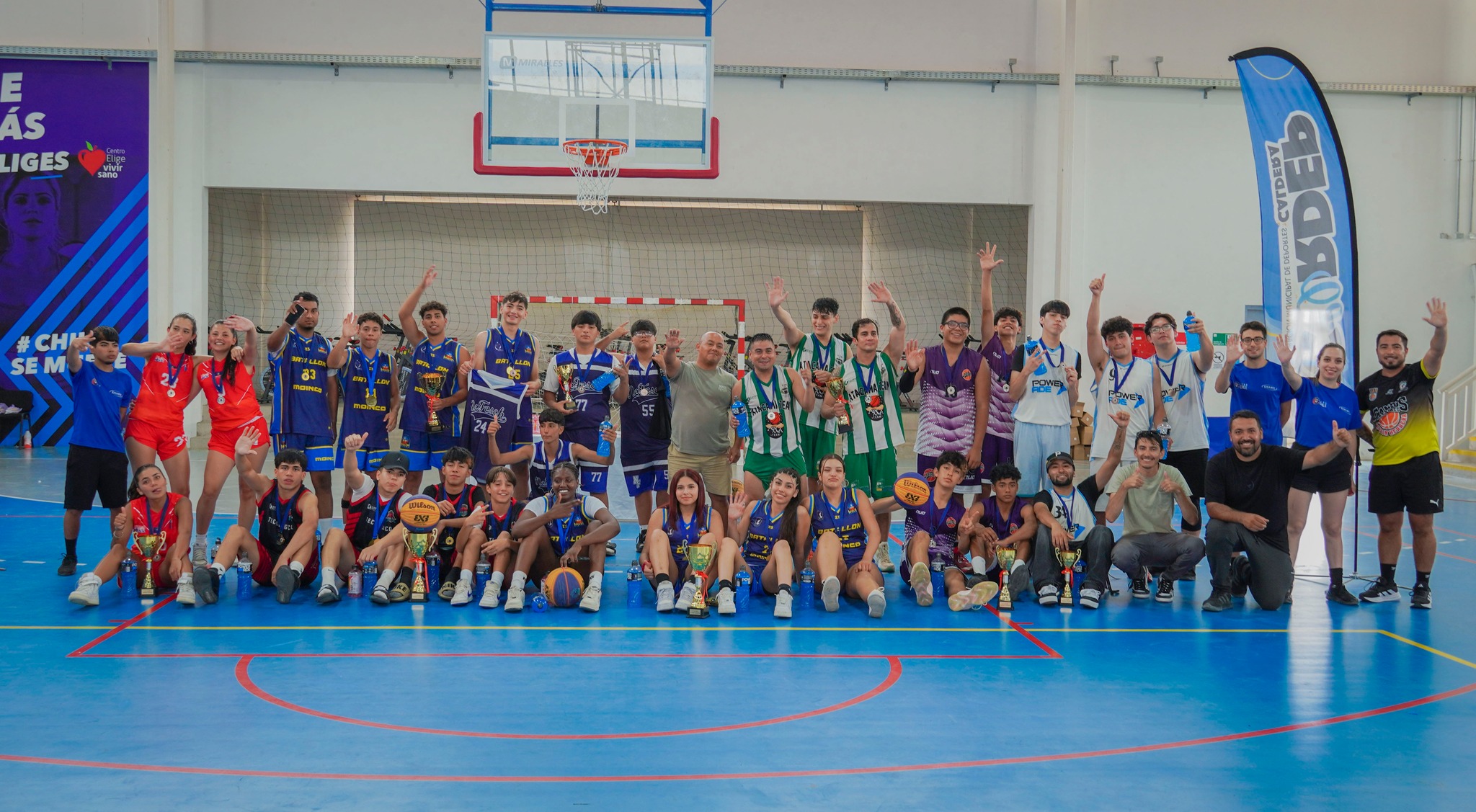 Caldera fue epicentro del básquetbol 3×3 con exitoso Encuentro Nacional