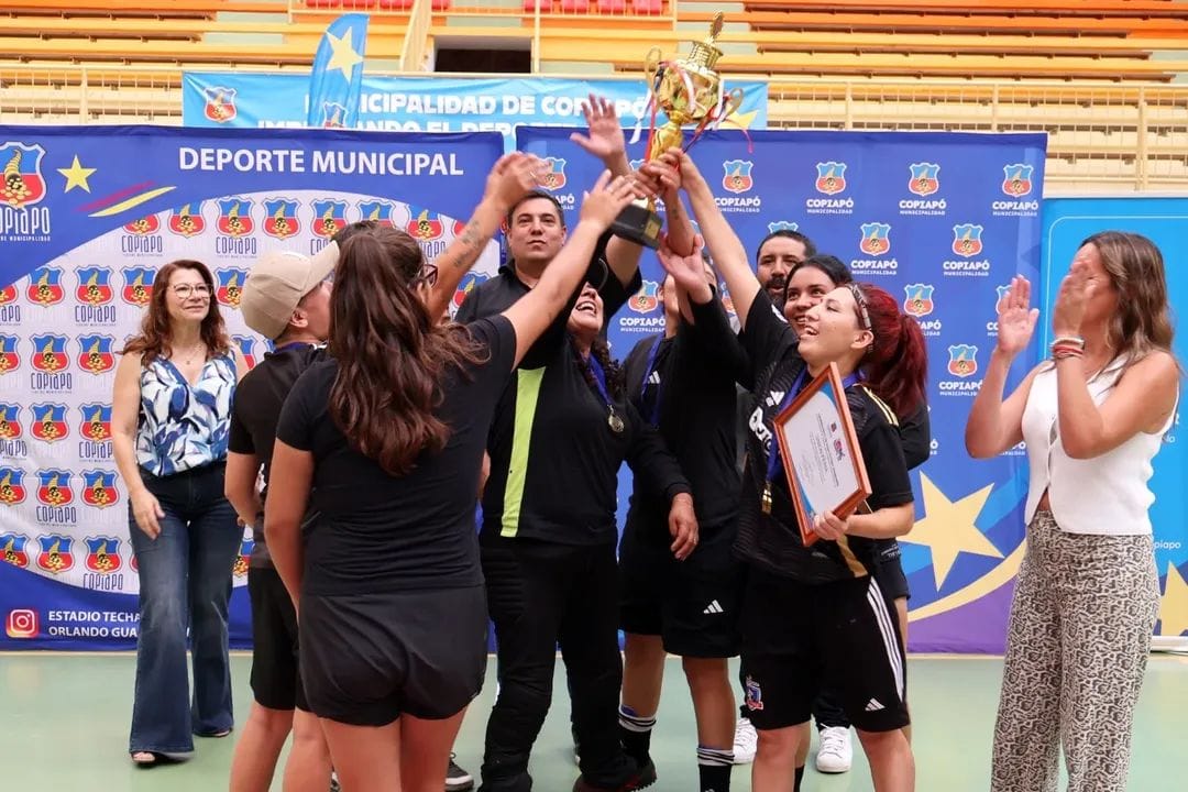 Unión Feria se corona campeón del Campeonato de Baby Fútbol Femenino 8M en Copiapó