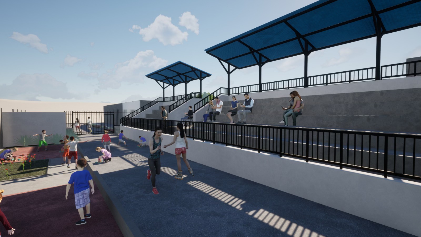 Estadio de Huasco Bajo tendrá millonaria remodelación para fortalecer el deporte local