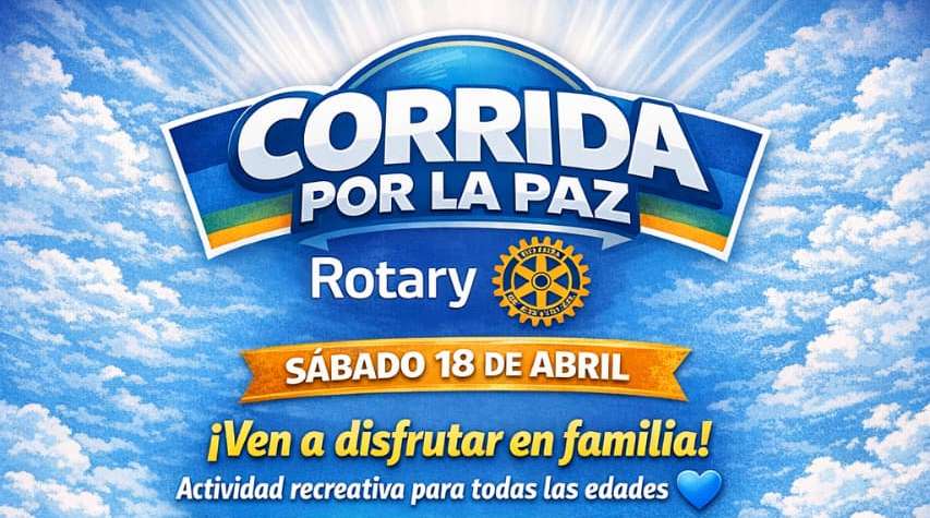 Caldera se activa con la “Corrida por la Paz 2026” organizada por Rotary