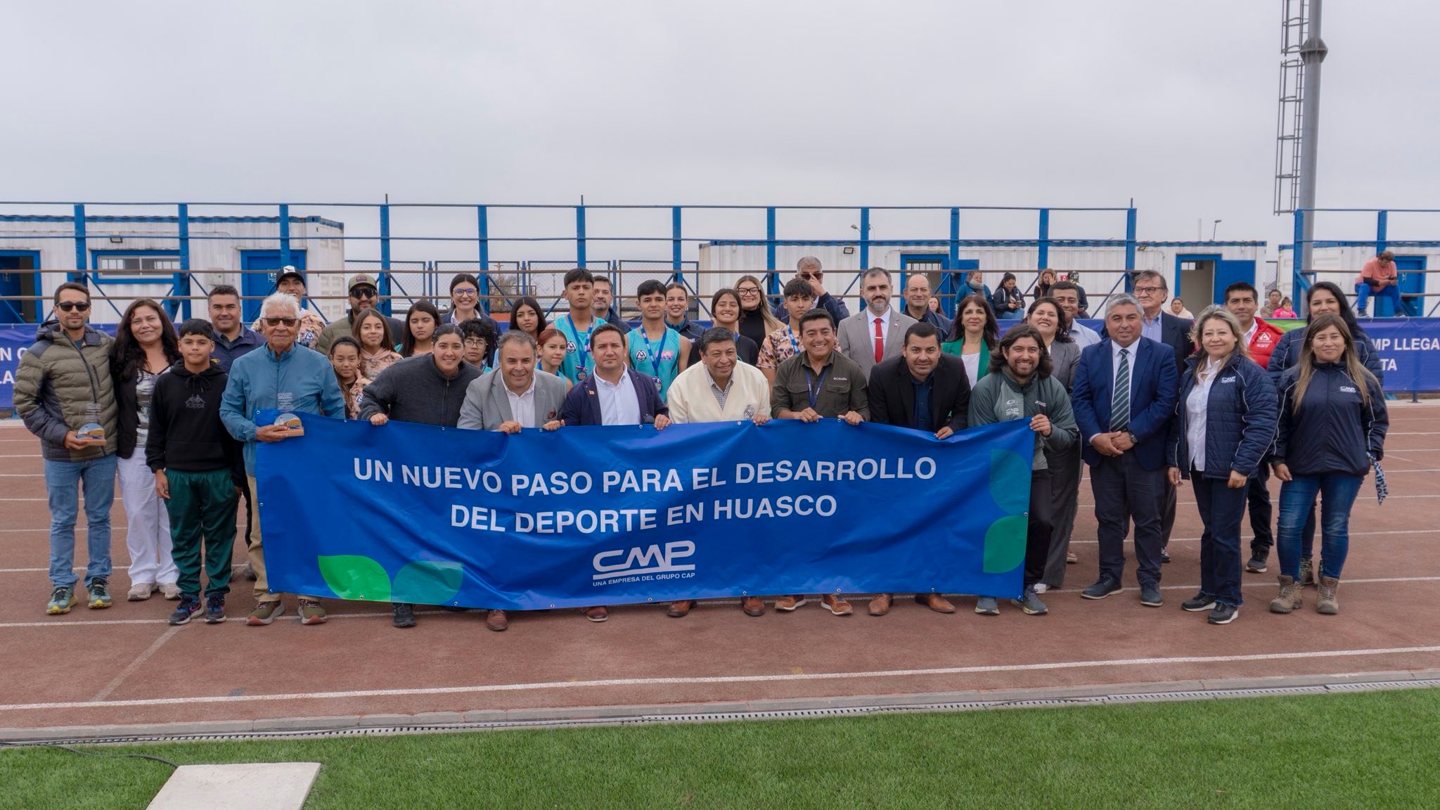 Huasco inaugura moderna pista atlética y se consolida como nuevo polo del atletismo regional