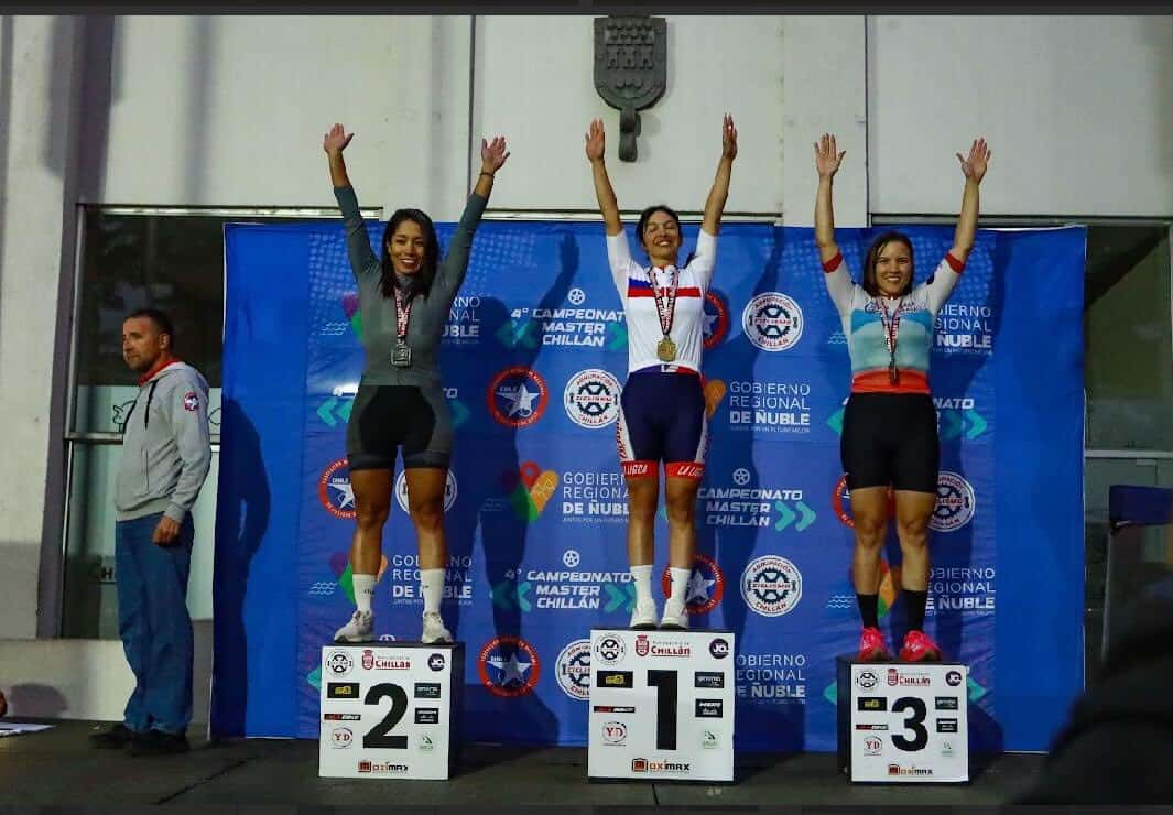 Atacameña Marisella Díaz brilla a nivel nacional y logra podio en el Nacional de Ruta Máster en Chillán