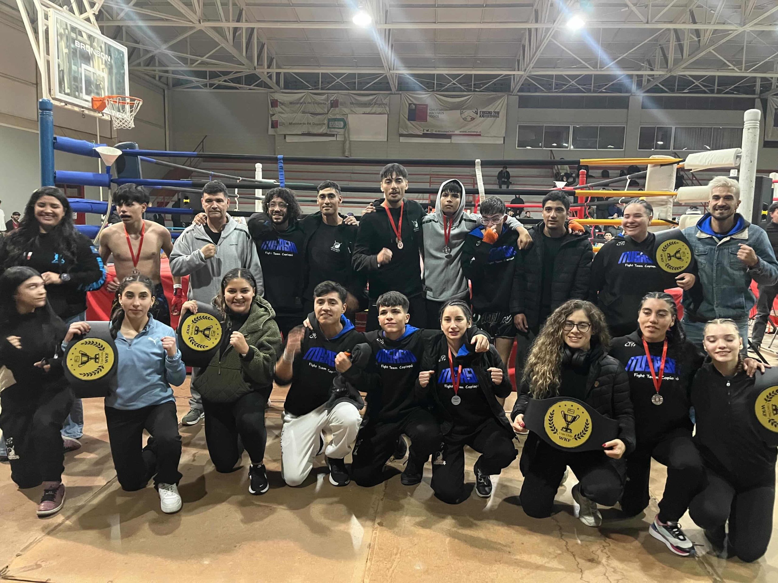 Academia Musashi Copiapó destaca en la Copa Chile 2026 de Kickboxing y clasifica a seis exponentes al Mundial