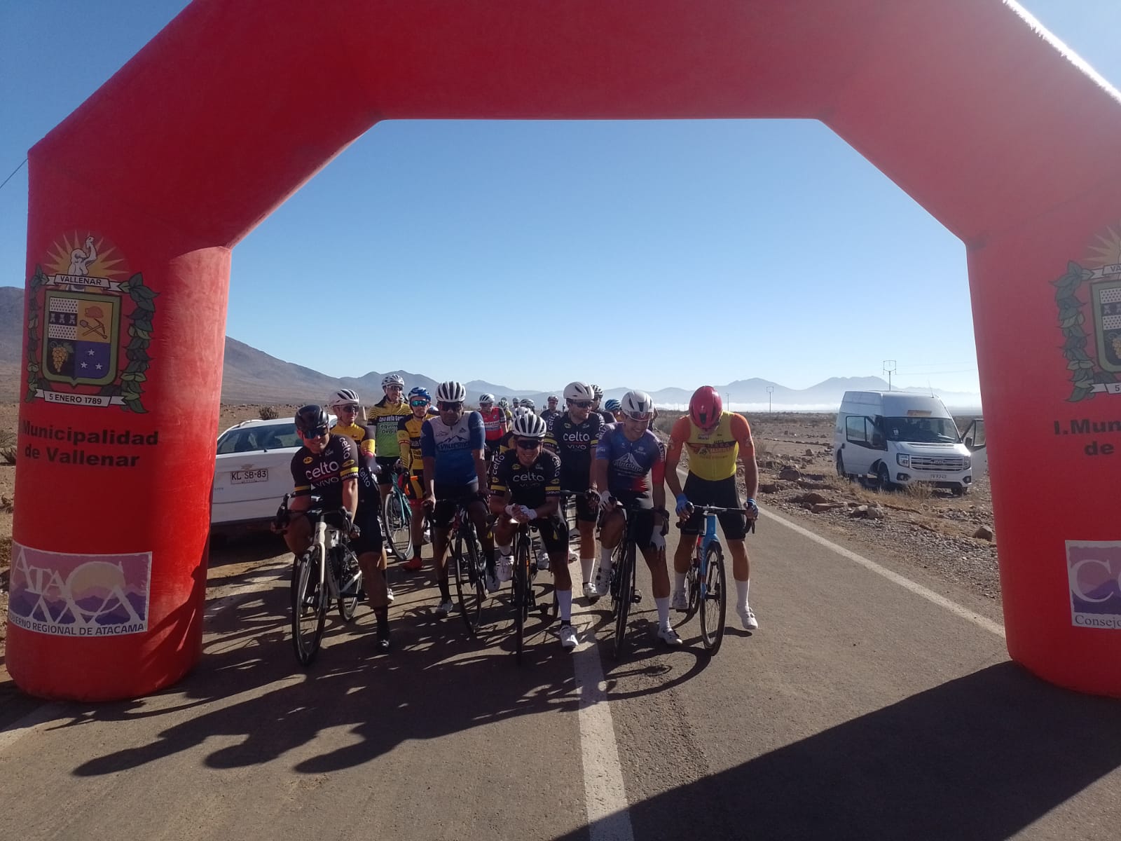 Vallenar vibró con una exitosa jornada de ciclismo en la Ruta Algarrobo