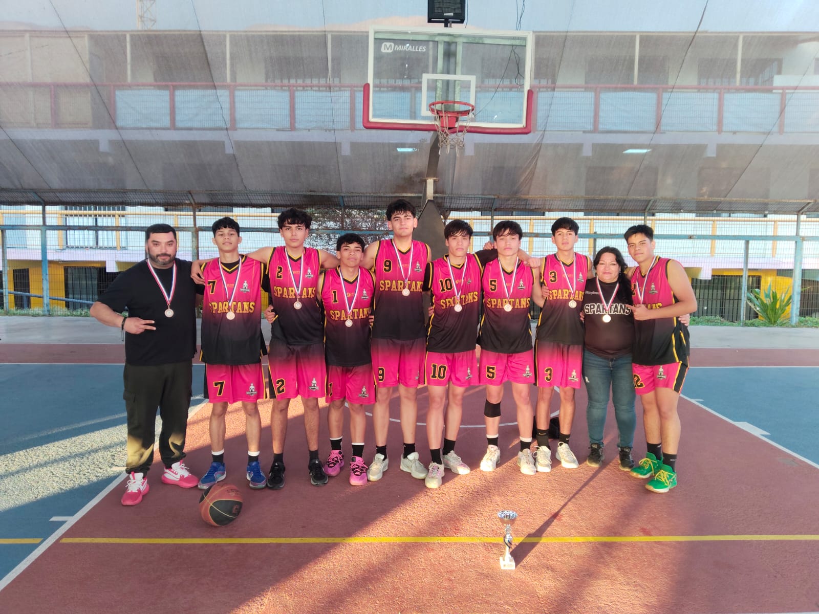 Categoría U18 de Club Spartan  de Copiapó destacó en Iquique y logró el tercer lugar en Torneo de básquetbol Lorenzo Pardo