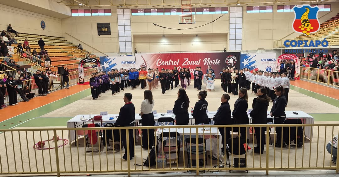 Más de 100 gimnastas dieron vida a la primera fecha del Campeonato Rítmica Chile Norte 2026 en Copiapó