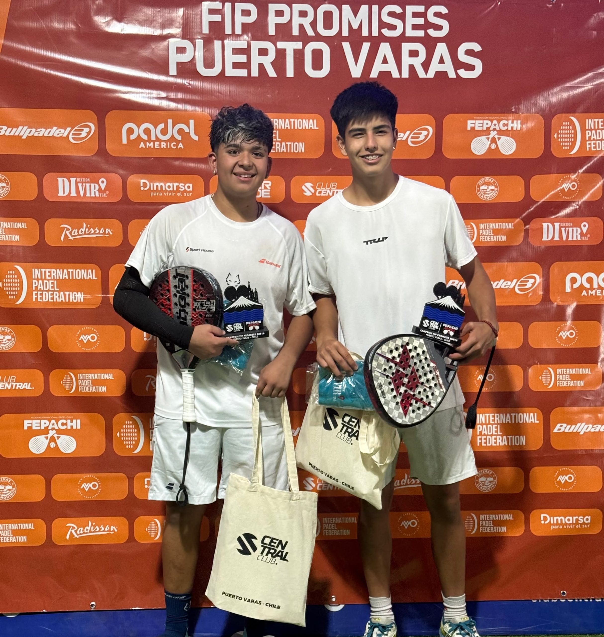 Padelista atacameño Joaquín Alegría se coronó campeón en Puerto Varas y alcanzó el número uno del Ranking Promises América