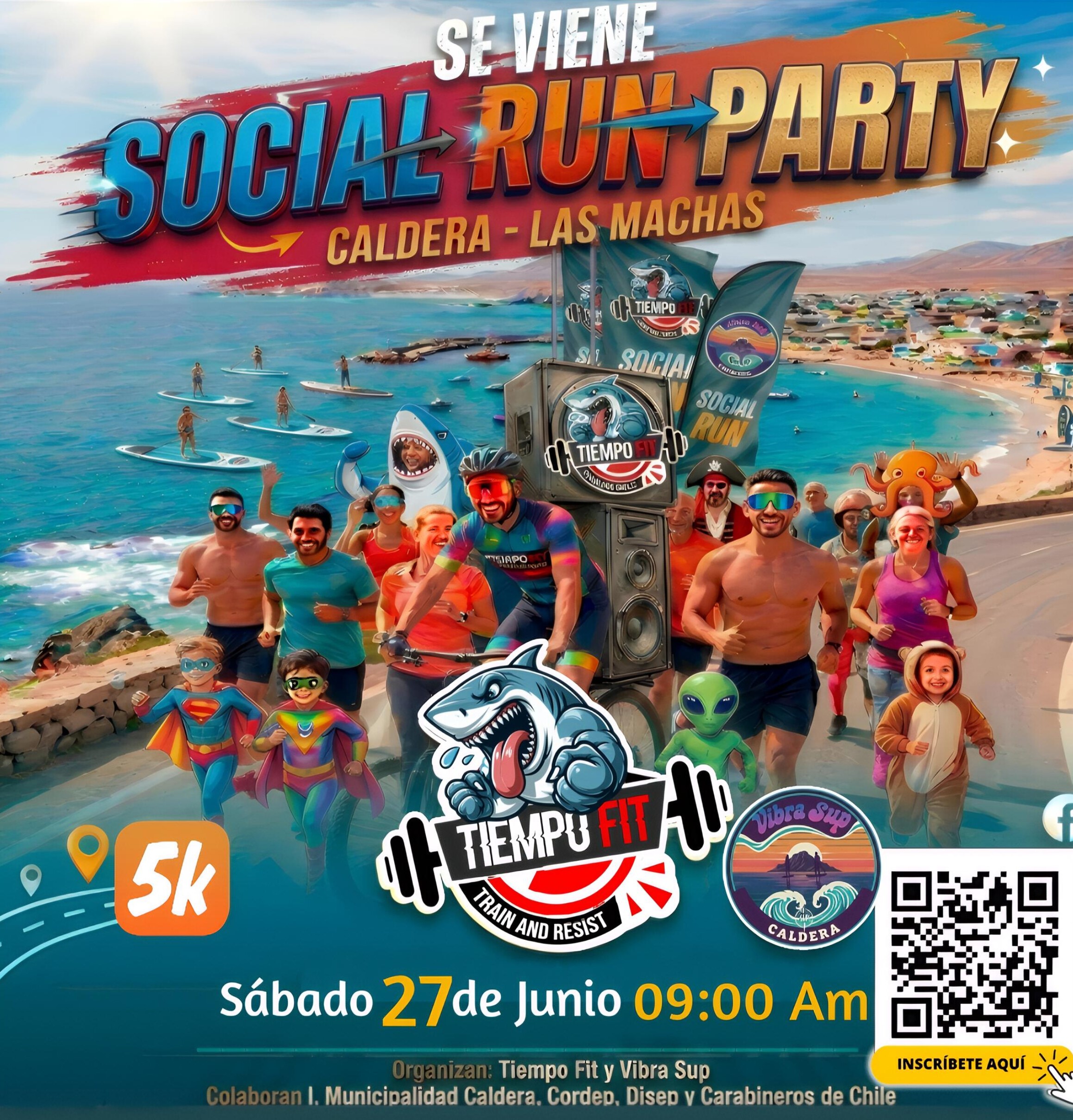 Caldera se prepara para vivir la Social Run Party: deporte, comunidad y paisajes en una jornada imperdible