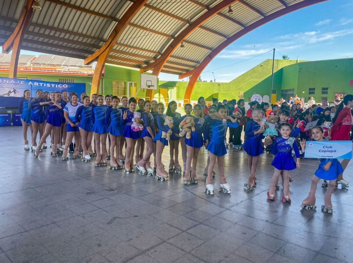 Más de cien deportistas dieron vida al Campeonato Interregional de Patinaje Artístico en Copiapó