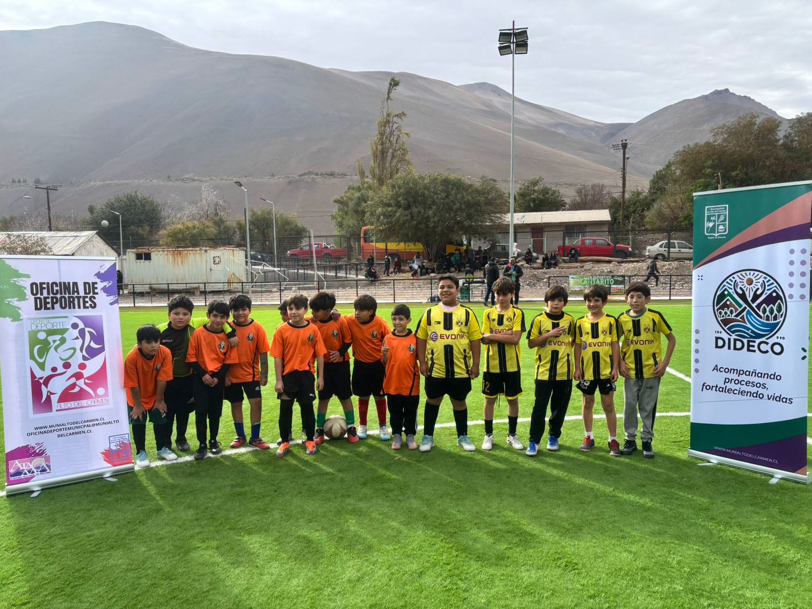 Alto del Carmen vibró con el talento de sus futuras promesas en el Comunal de Fútbol Infantil