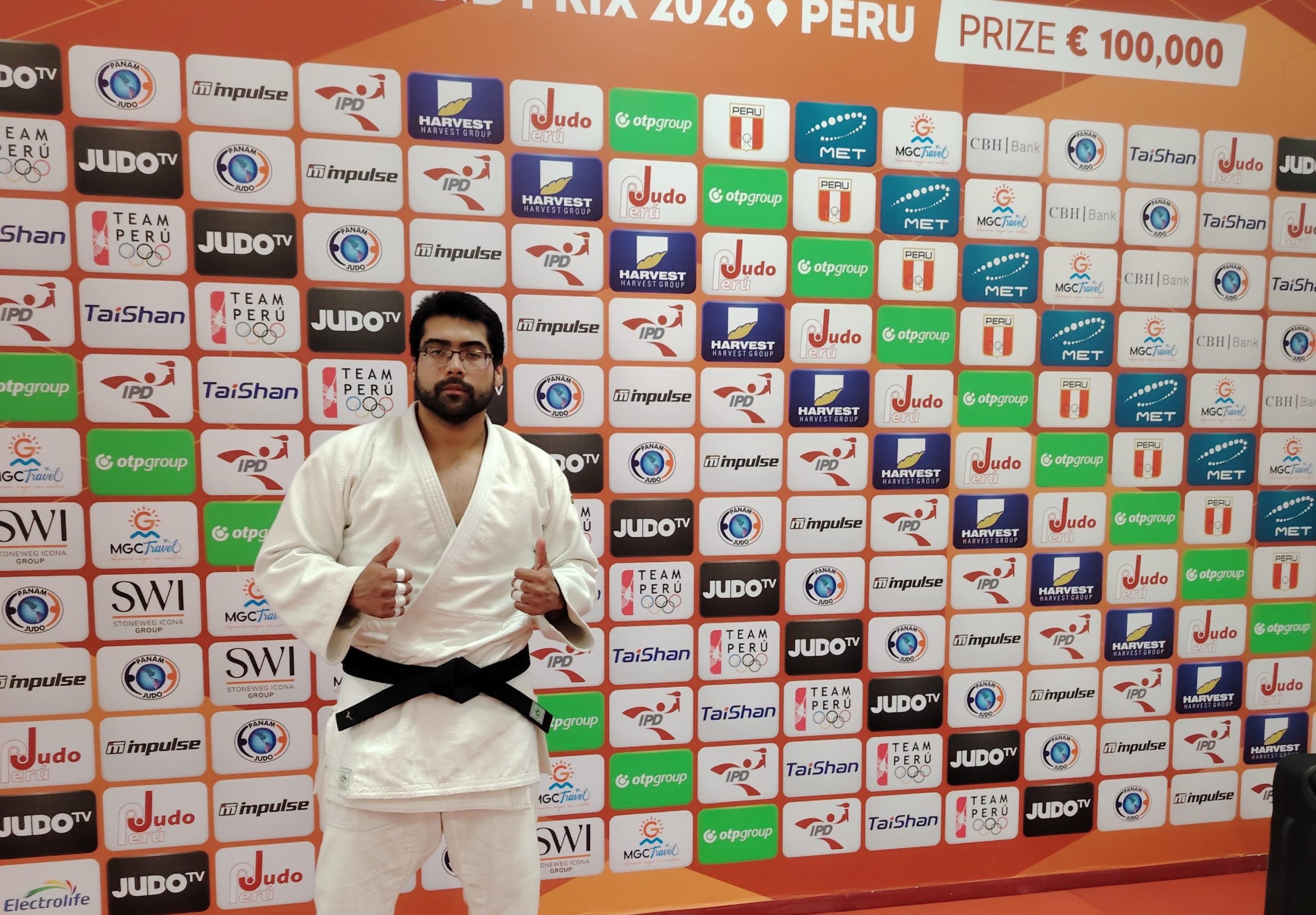 Judoca Atacameño Gustavo Zepeda finaliza quinto en el Open Panamericano de Lima