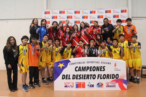 Liceo Católico Atacama representará a la región en damas y varones en la Final Nacional de Balonmano de los Juegos Deportivos Escolares