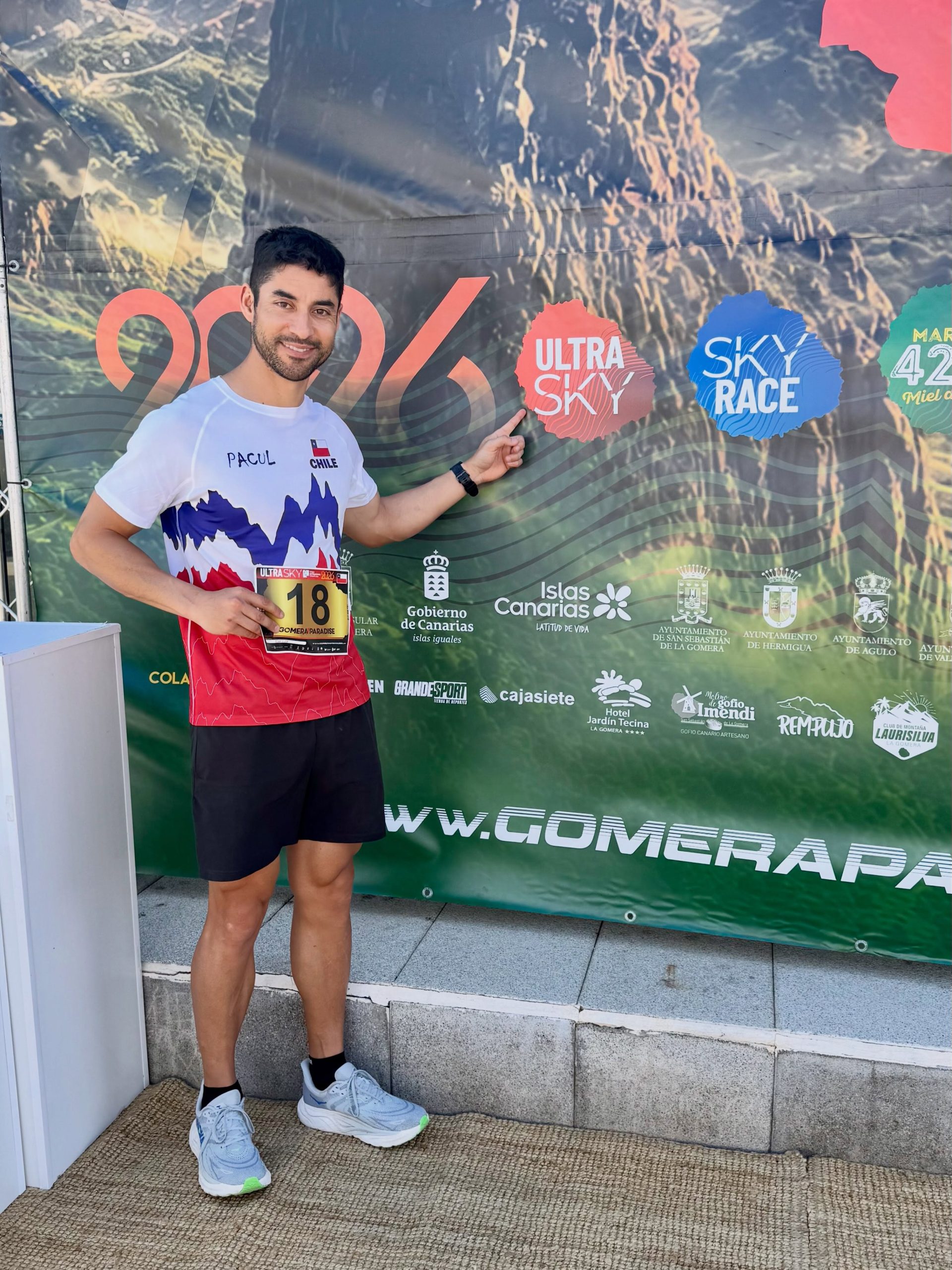 Runner vallenarino Eber Lutz se ubica entre los mejores sudamericanos en el Mundial de Skyrunning en Canarias, España
