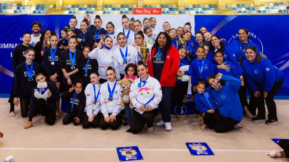 Club de Gimnasia Rítmica Copiapó se queda con el título por equipos en la XIV Copa La Serena