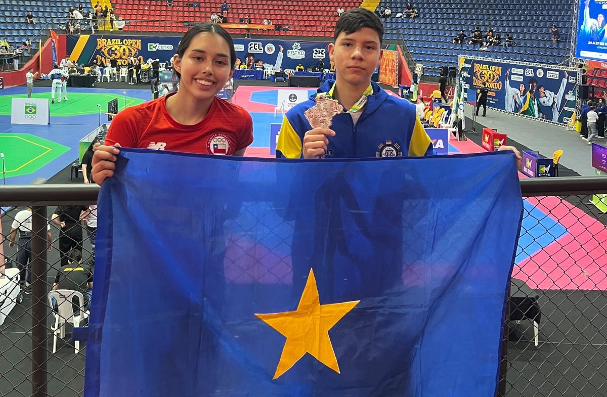 Elías Jiménez logra medalla de plata y Rocío Ureta llega a cuartos de final en torneo G-2 de Taekwondo en Brasil