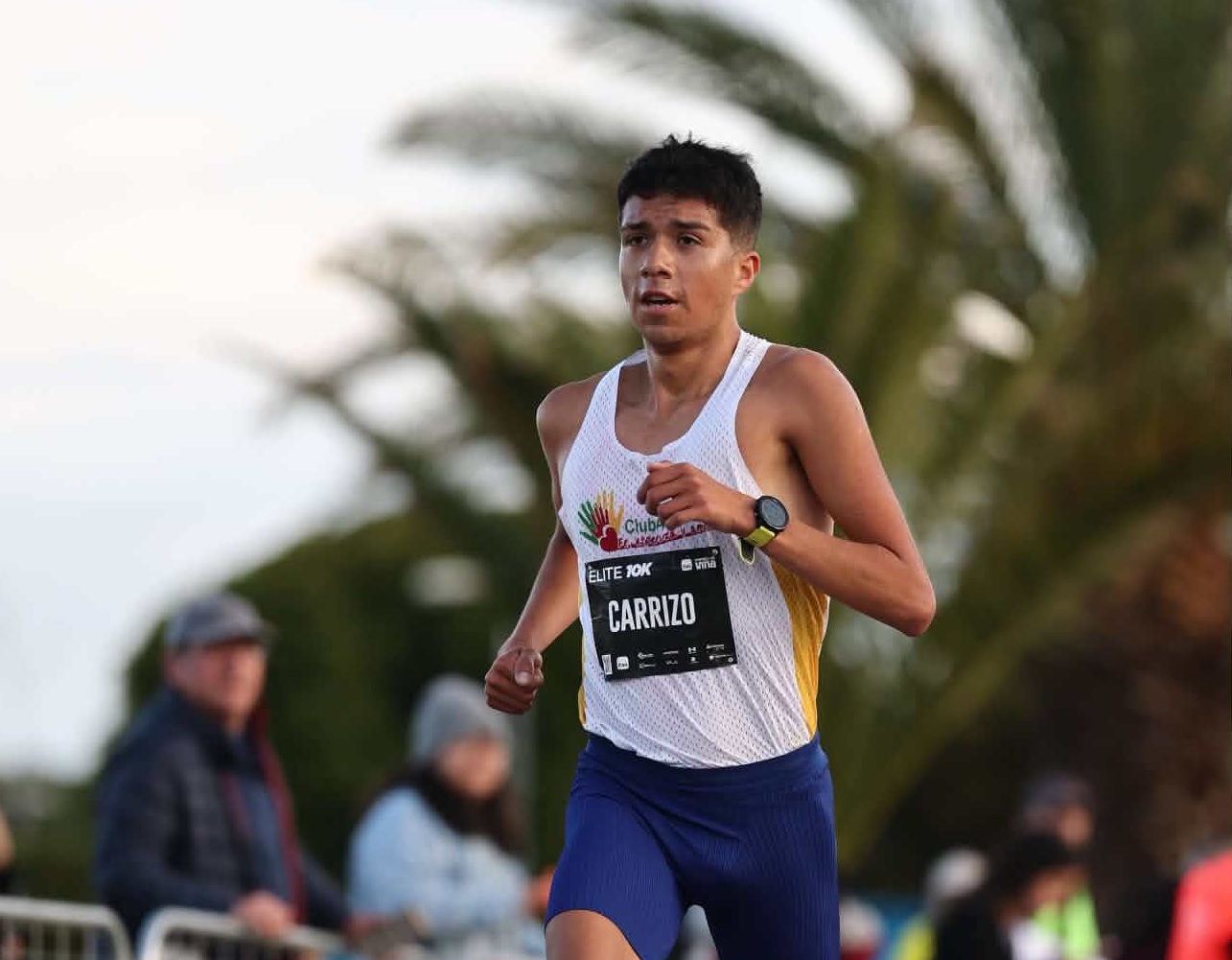 Ignacio Carrizo sube al podio en los 10K del Maratón de Viña del Mar 2026